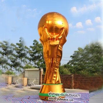 inflatable soccer world cup model