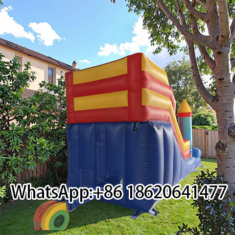 Hot Sale PVC  Inflatable Bouncer Castle Water Slide for Park Entertainment