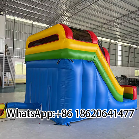 Factory Price Inflatable Double Dry Slide  Bounce House Party Game for Kids