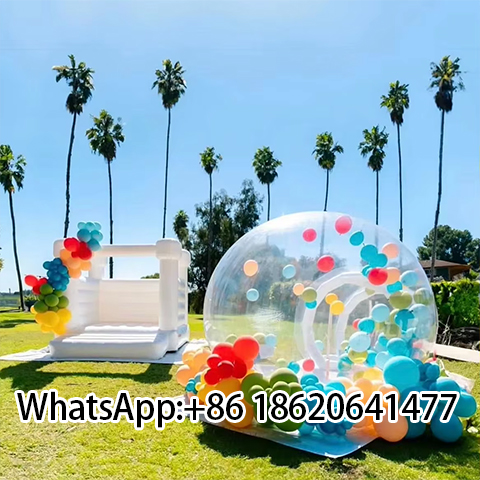 Thickened Material PVC Inflatable Dome Bubble Bounce House for  Outdoor