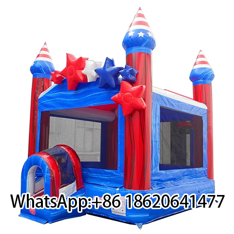 Commercial PVC Inflatable Bounce House Childrens Castle Bouncer for Outdoor Play