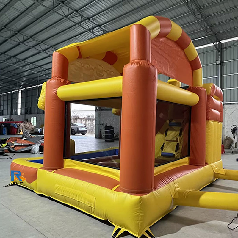 Minion Inflatable Castle outdoor jumping castle inflatable slide bounce house