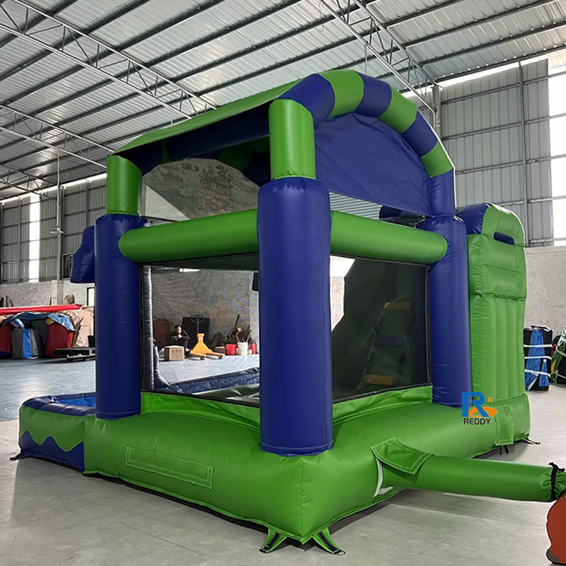 Super Mario Inflatable Castle bounce house with slide bouncy castle water slide