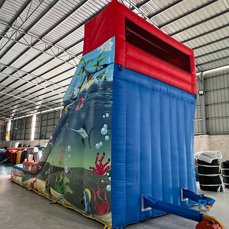 Octopus Inflatable Slide inflatable swimming pool with slide