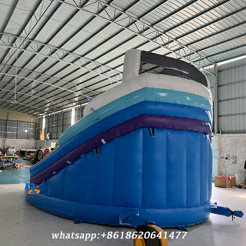 Ocean-themed Inflatable Slide outdoor blow up water slide kids