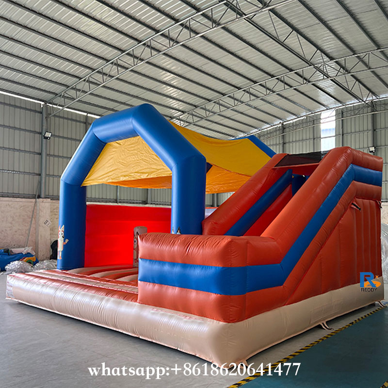 Bluey-Themed Inflatable Slide Bounce House inflatable castle