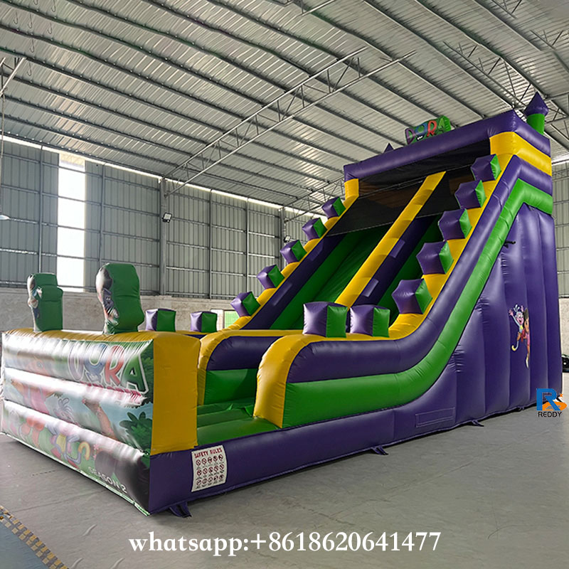 Dora the Explorer Inflatable Slide bounce house with slide