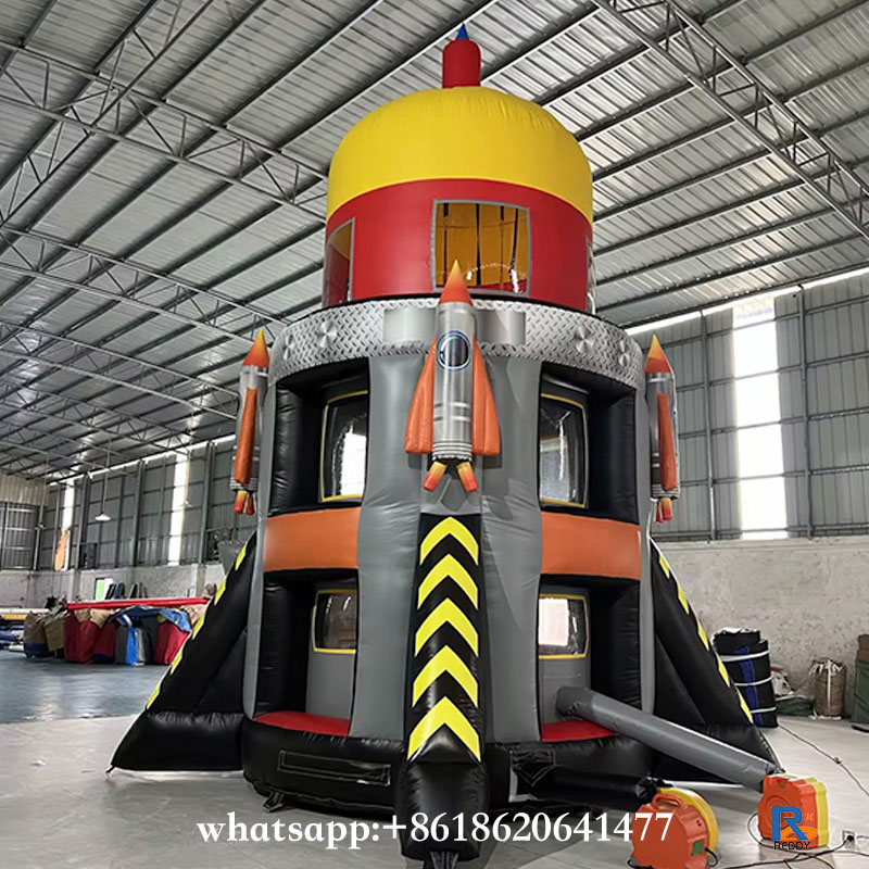 Inflatable game of Rocket Themed