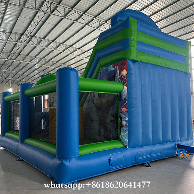 Sonic the Hedgehog inflatable Bounce House