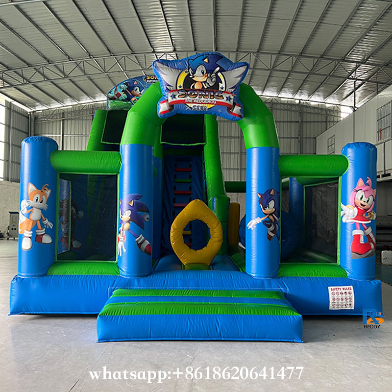 Sonic the Hedgehog inflatable Bounce House