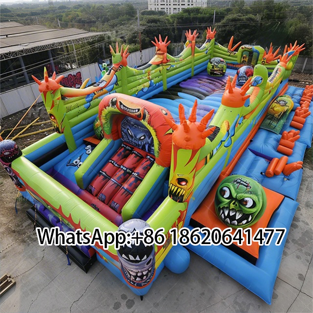 Commercial - grade Inflatable Water Park: Perfect for Amusement Venues