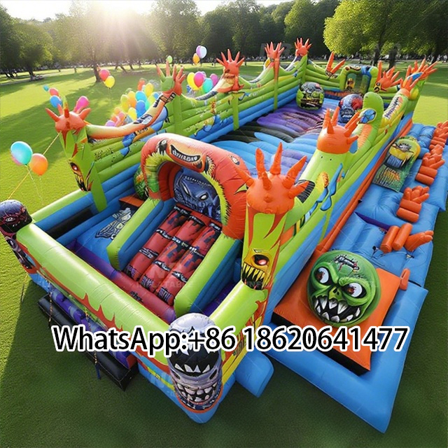 Commercial - grade Inflatable Water Park: Perfect for Amusement Venues