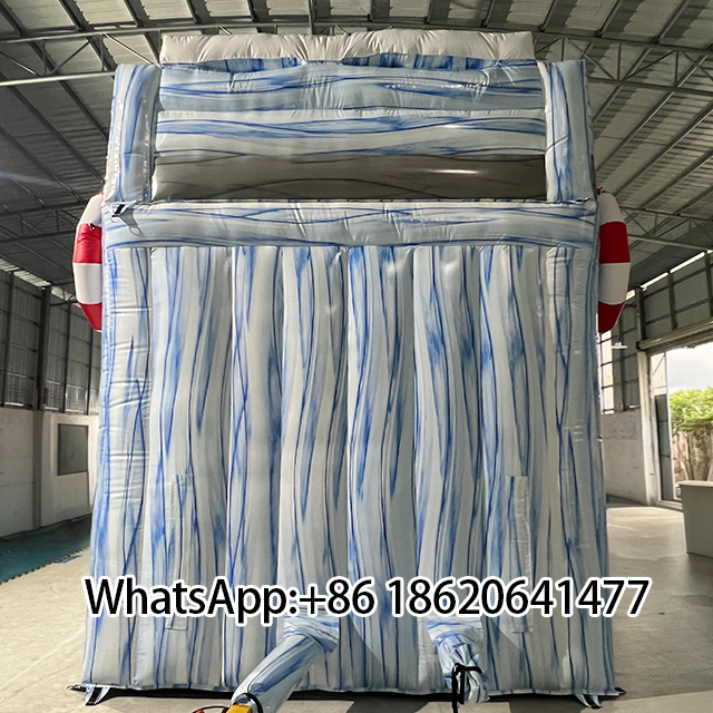 Inflatable Water Slide with Penguin Theme – Arctic Adventure Fun