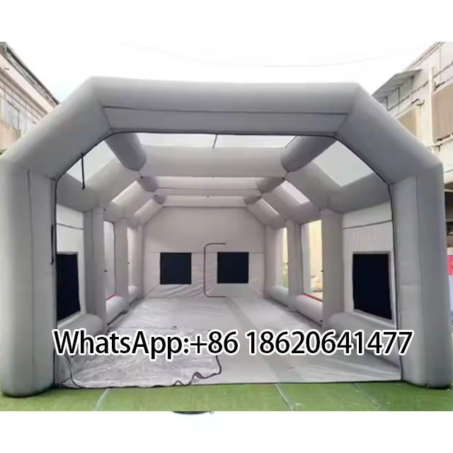 Inflatable Paint Tent: Portable Spray Booth for Car Garage & Shelter