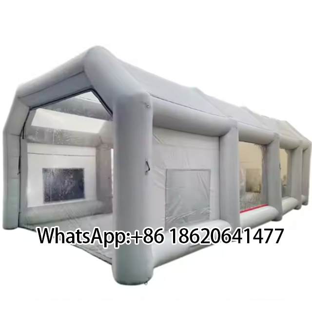 Inflatable Paint Tent: Portable Spray Booth for Car Garage & Shelter