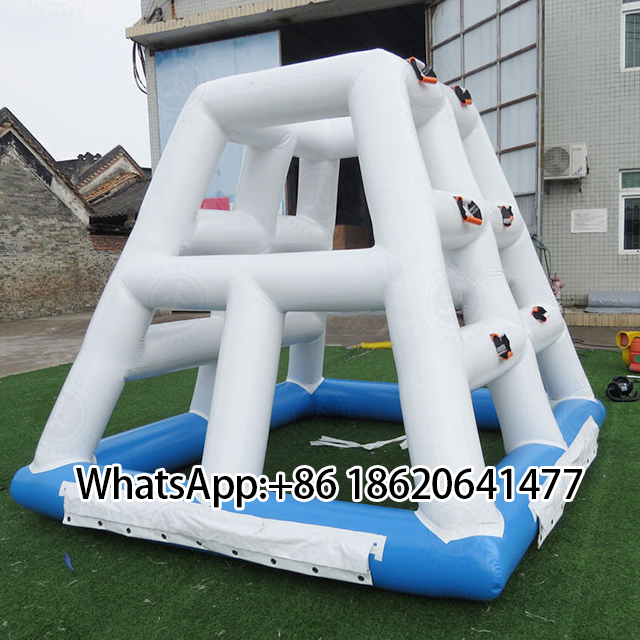Inflatable Water Climbing Tower – Outdoor Aqua Adventure Play Structure