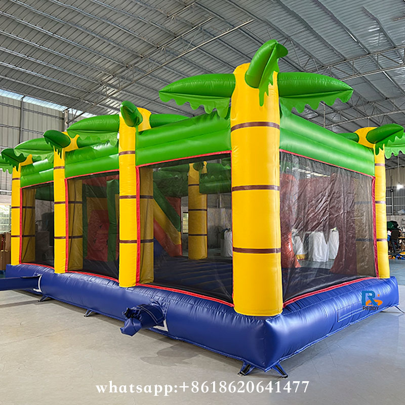 Jungle Tiger Inflatable Bounce House inflatable bounce house bouncy castle