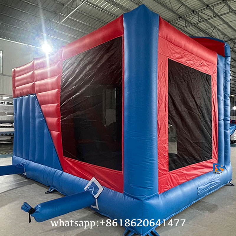 Sonic Themed Inflatable Bounce House outdoor jumping castle