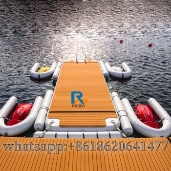 Inflatable Floating Water Mat Air Dock Pontoon Inflatable Platform