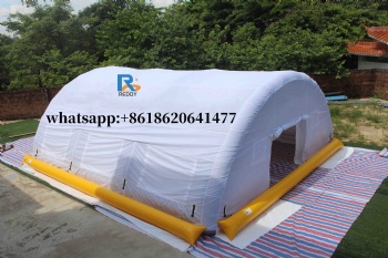 Custom inflatable tent
