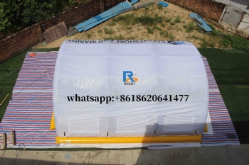 Custom inflatable tent
