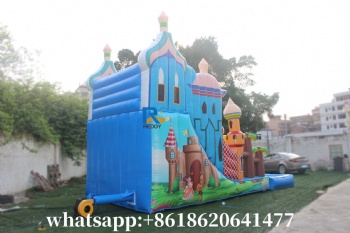 large inflatable water slide