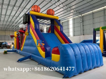 cheap inflatable obstacle course