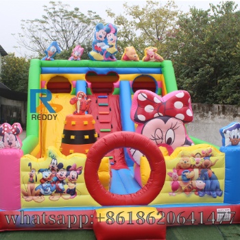 mickey mouse inflatable castle