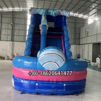 Mermaid-Themed Inflatable Water Slide for Kids’ Pool Parties and Summer Fun