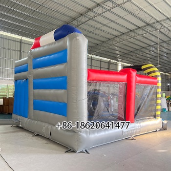 inflatable dry slides with police and Thieves