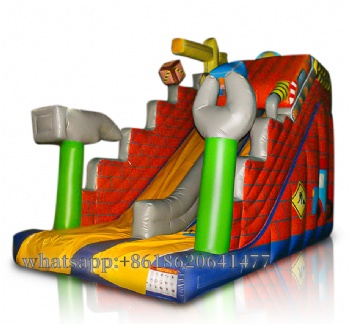outdoor 10ft inflatable slide for kids