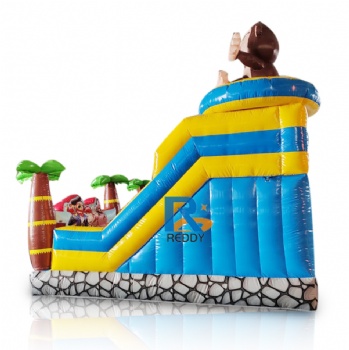 pirate ship inflatable slide