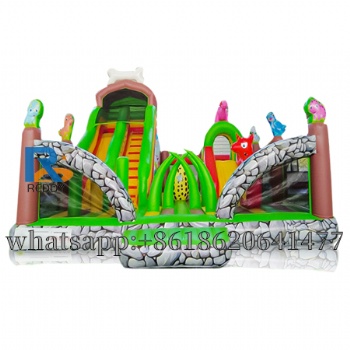 castle obstacle course inflatable