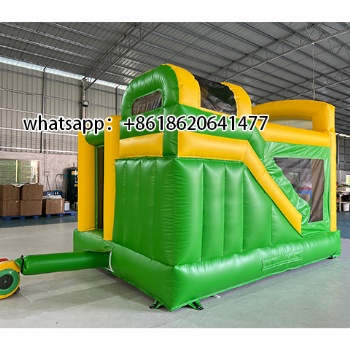 Spongebob and Patrick inflatable dry slides