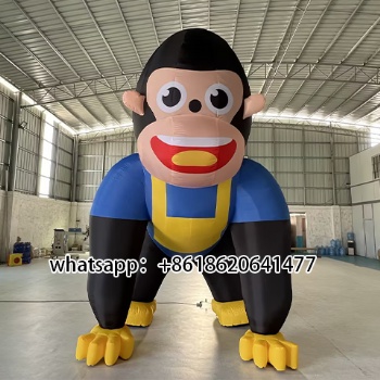 Hot Sale Giant Inflatable Gorilla for Outdoor Advertising Displays