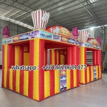 Inflatable Carnival Treat Shop and Kiosk Booth Tent