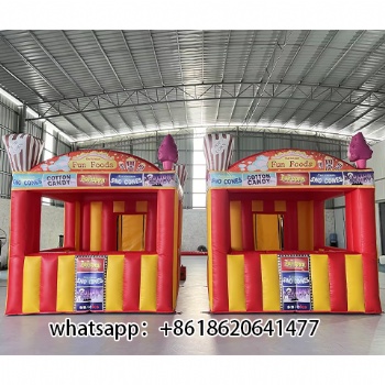 Inflatable Carnival Treat Shop and Kiosk Booth Tent