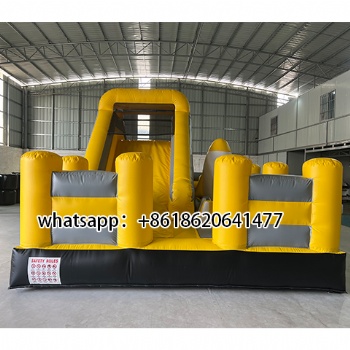 Super Funny Inflatable Bouncy Play Park with Slide and Jumping Castle