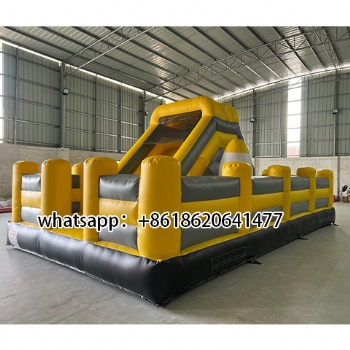 Super Funny Inflatable Bouncy Play Park with Slide and Jumping Castle