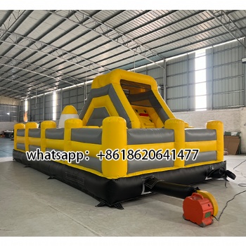 Super Funny Inflatable Bouncy Play Park with Slide and Jumping Castle