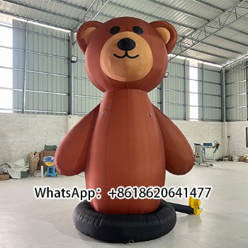 Giant Inflatable Cartoon Bear Party Decor with Cost-effective Design