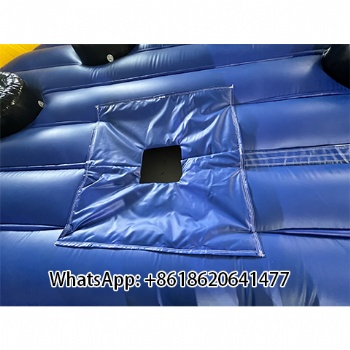 Happy Gaming Equipment Inflatable Wipe out Funny Obstacle Course Game For Kids And Adults