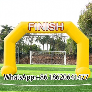 Custom Printed Inflatable Archway Start Finish Line Gate Arch for Outdoor Advertising Race