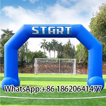 Custom Printed Inflatable Archway Start Finish Line Gate Arch for Outdoor Advertising Race