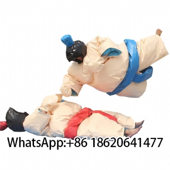 Custom Inflatable Sumo Wrestling Suits with Mat Fighting Arena for Inflatable Sport Game