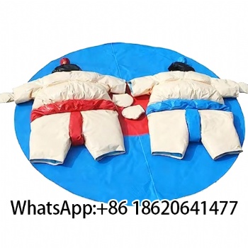 Custom Inflatable Sumo Wrestling Suits with Mat Fighting Arena for Inflatable Sport Game