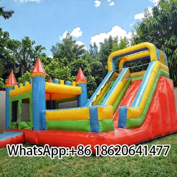 Inflatable Castle Combo Bouncy Jumping House with  Slide  for Kids and Adults