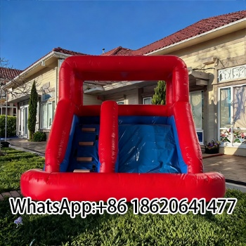 Hot Selling Outdoor  Inflatable Dry Slide Jumpers Bounce House for Kids