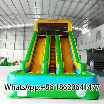 Commercial Bounce Castle Outdoor Inflatable Water Slide  for Kid