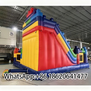 Best Price Jumping Castle  Commercial Big Inflatable Dry Slide for Sale